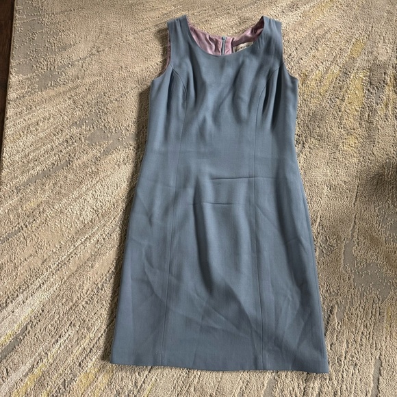 Vintage Bloomingdale’s wool mini dress sleeveless shift dress 10 - Picture 7 of 7